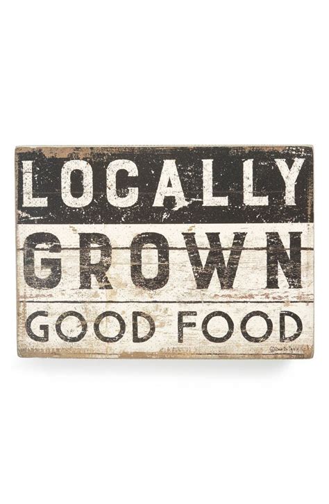 Primitives by Kathy 'Locally Grown Good Food' Box Sign | Nordstrom