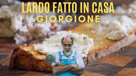 Crostino Con Lardo Aromatizzato Fatto In Casa Le Ricette Di Giorgione