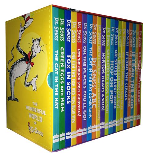 Check out our dr seuss bathroom decor selection for the very best in unique or custom, handmade pieces from our wall hangings shops. The Wonderful World of Dr. Seuss Series 20 Reading Books ...
