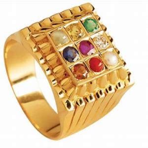 Jaipur Gemstone Navratna Ring With Natural Navratna Stones Stone