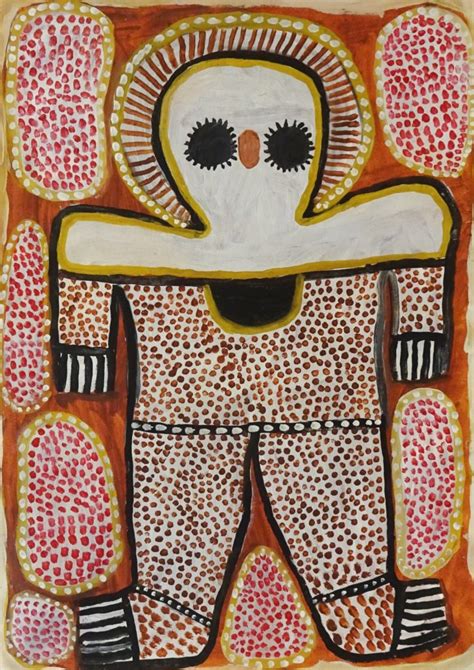 Wandjina Rock Aboriginal Art