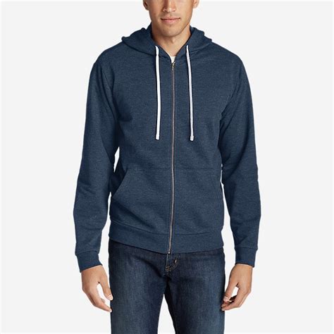 Men's Camp Fleece Full-zip Hoodie | Eddie Bauer | Hoodie outfit men