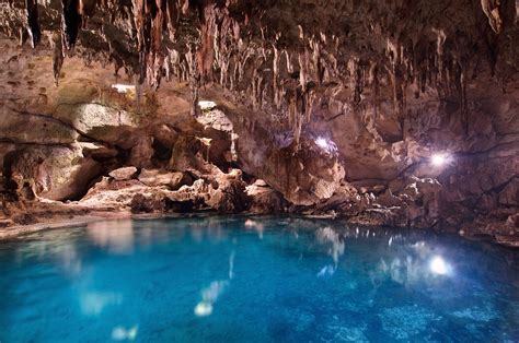 Hinagdanan Cave Pool Inrichten Met Fotobehang Photowall