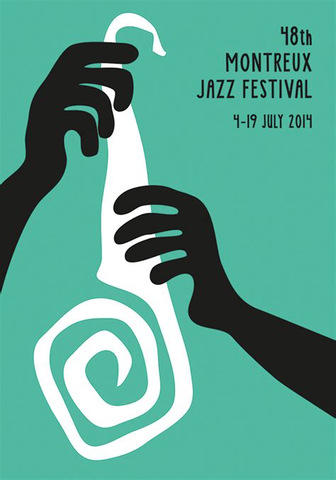 The montreux jazz festival takes place for two weeks every summer in switzerland, on the shores of lake geneva. Montreux Jazz Festival Poster / Grafist 17 on Behance