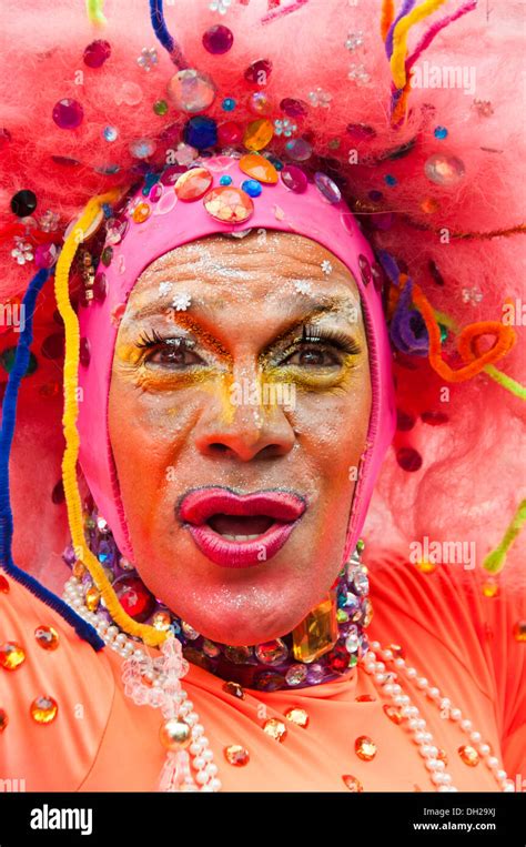 Drag Queen At The Gay Pride In Rio De Janeiro Brazil Stock Photo Alamy