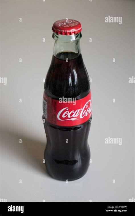 Classic Glass Bottle Coke Stock Photo Alamy