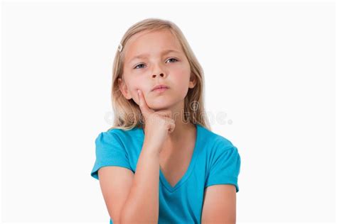 Little Girl And T Stock Photo Image Of White Girl 11721400