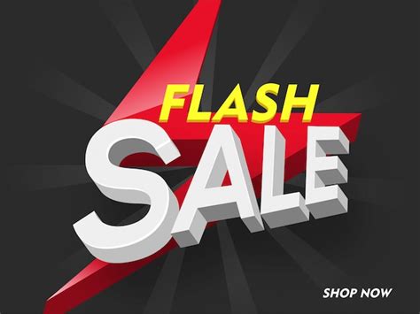 Premium Vector Flash Sale Banner