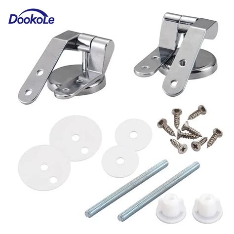 Toilet Seat Hinge 2pcs Replacement Hinges For Toilet Seats Including