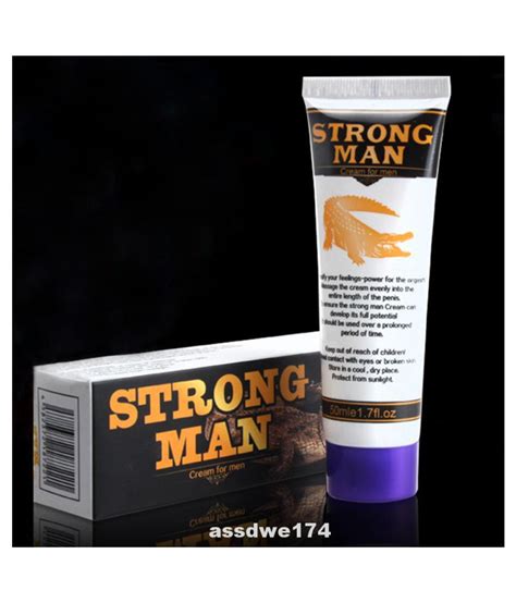 Strong Man Penis Massage Cream 50ml Buy Strong Man Penis Massage Cream 50ml At Best Prices In