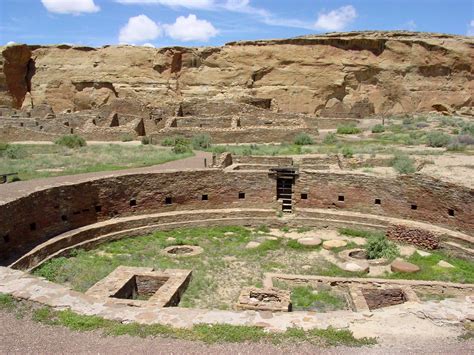 Chaco Canyon Ancient Ruins In New Mexico Image Free Stock Photo
