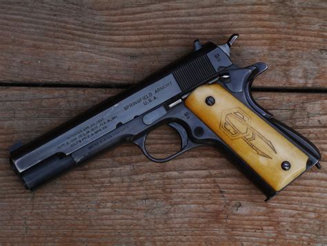 1911 4k M1911 Pistol Springfield Armory Gun Pistol M1911 Weapon