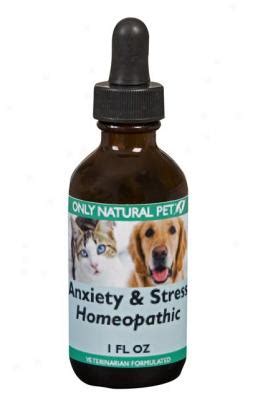 Only Natural Pet Stress & Anxiety Homeopathic Remedy @ Pet supplies