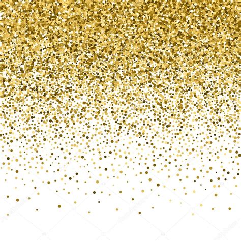 Gold Glitter Shine Texture On A Black Background Golden