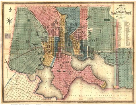 Old Maps Of Baltimore