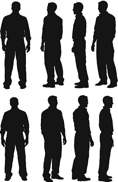 8600 Man Side Profile Silhouette Stock Illustrations Royalty Free