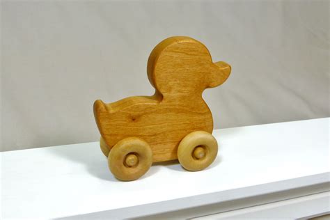 Buy Handmade Wooden Toy Duck Customized With Name Made To Order From