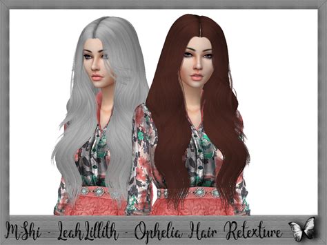 The Sims Resource Leahlillith`s Ophelia Hair Retextured By Mikerashi