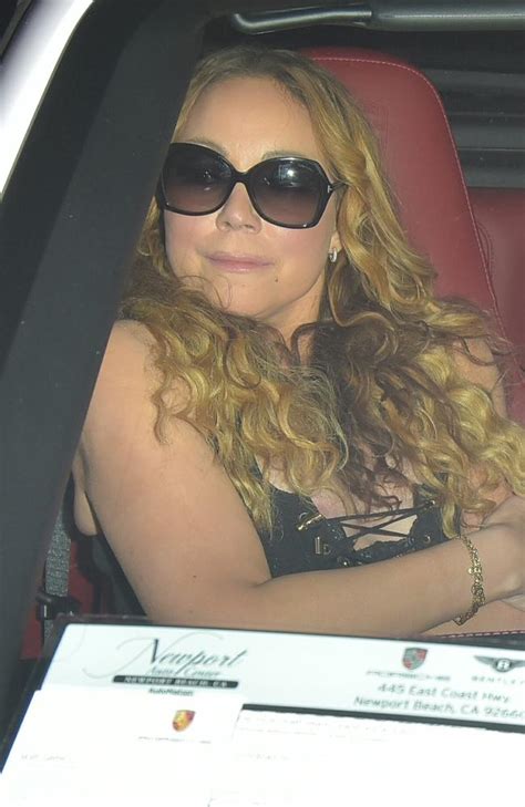 Mariah Carey Nip Slip Wardrobe Malfunction Follows Dinner With James Packer Photos The