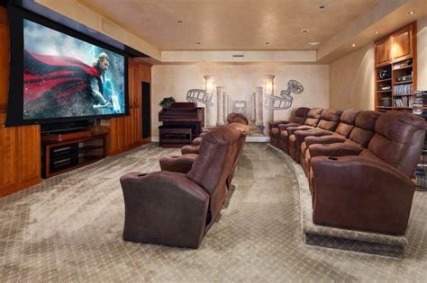 15 Awesome Home Theater And Media Space Concepts For 2018 Simple