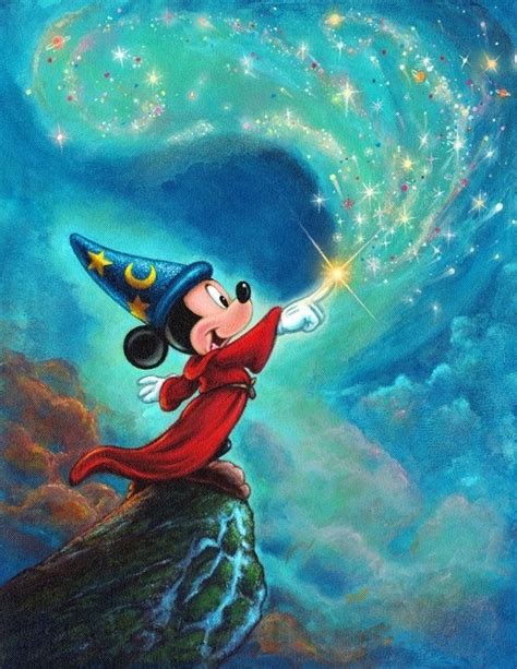 Can Anyone Help Me Find A Particular Sorcerer Mickey Painting Disney