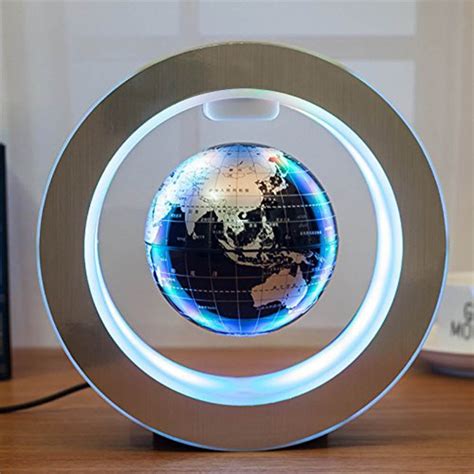 Geography World Globe Magnetic Floating Globe Led Light Levitating
