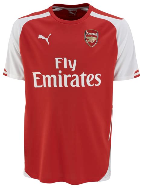 Das trikot von arsenal london wird dir auf dem platz nicht nur optisch, sondern auch funktional hervorragende dienste leisten. Arsenal London Heim Trikot 2014-15