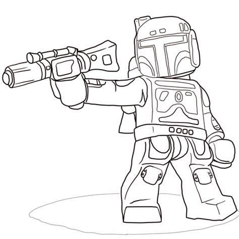 There are 41 different selections including police, fire, race car. Lego Star Wars Boba Fett Coloring page | Free Printable Coloring Pages