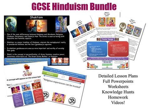 Gcse Hinduism 10 Full Lessons Lesson Plans Worksheets Powerpoints