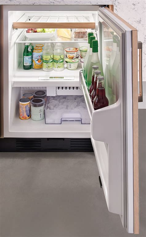 Sub Zero 24 Undercounter Refrigeratorfreezer With Ice Maker Panel