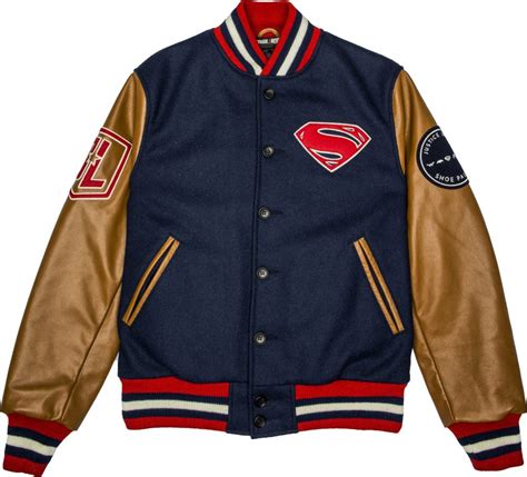 Justice League Superman Varsity Jacket