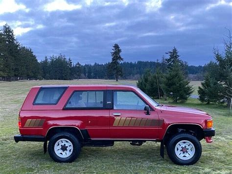 Very Original 1986 Toyota 4runner Sr5 4x4 Offered Without Reserve