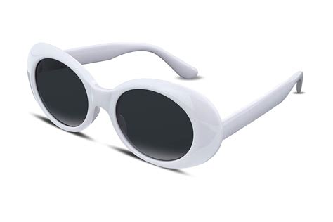 Feisedy Feisedy Clout Goggles Sunglasses Retro Oval Women Sunglasses
