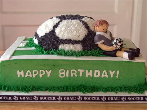 Debs Sweet Spot Soccer Birthday Cake