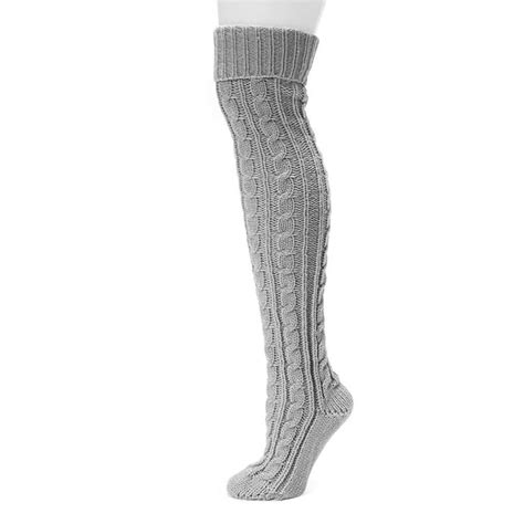 Women Soft Over Knee Extra Long Boot Knit Socks Thigh High Warm