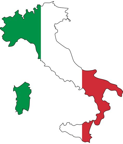 2000px Flagmapofitalysvgpng 2000×2325 Learning Italian Italy