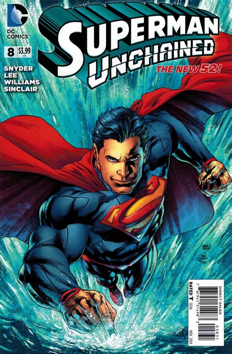 Superman Unchained 8 Variant Cover Ivan Reis And Joe Prado In Chris