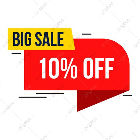 Price Tag Discount Vector Art Png Big Sale Discount Price Tag Up To 10 Off 10 Percent Off 10