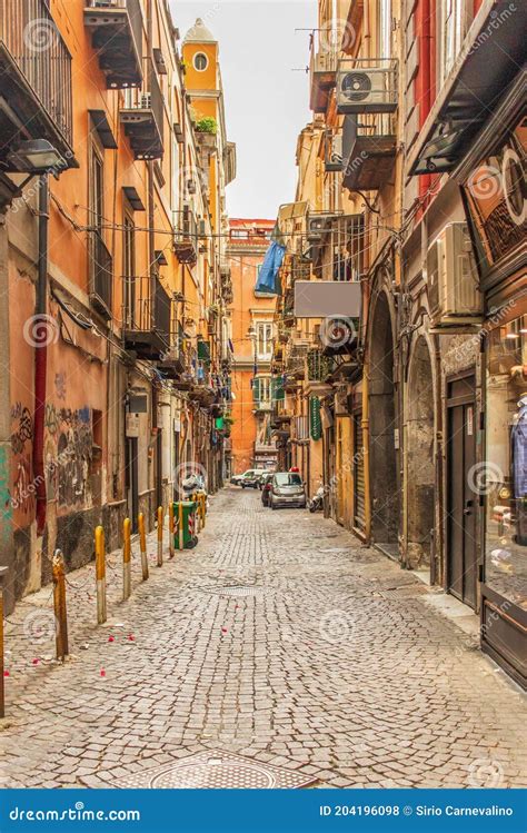 The Spanish Neighborhoods Of Naples Italy Stock Photo Image Of Plan