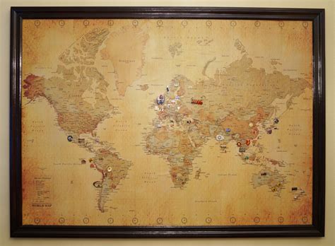 How i map my travels using my world travel map with pins. DIY travel pin map Archives - Chug BlogsChug Blogs