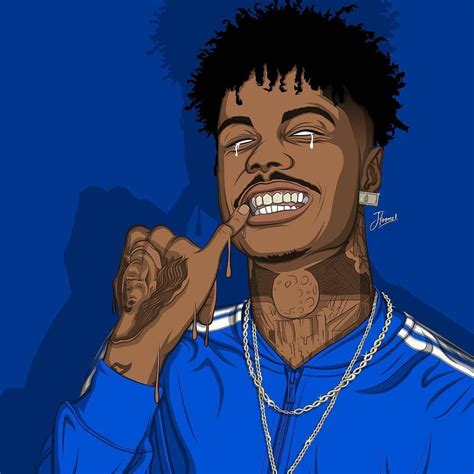 Blueface Cartoon Drawing Blueface Dessins Sombres Dessin Learning