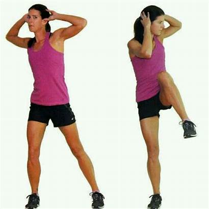 Standing Ab Crunches Exercise Exercises Workout Skimble