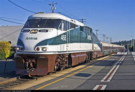 Amtrak Cascades Train 513 At Edmonds Station Csx Transportation