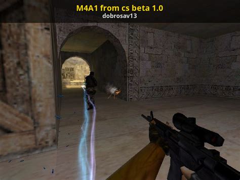 M4A1 from cs beta 1.0 [Counter-Strike 1.6] [Mods]