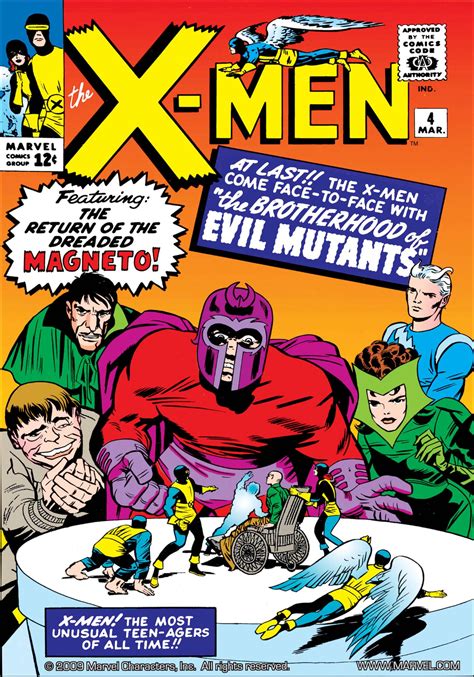 uncanny x men 1963 4 comic issues marvel