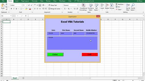 Excel Vba Add Items To Listbox Youtube