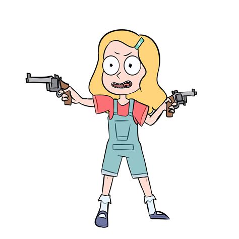 Little Beth Sanchez Beth Smith With A Gun Cartoon Drawings Sketches