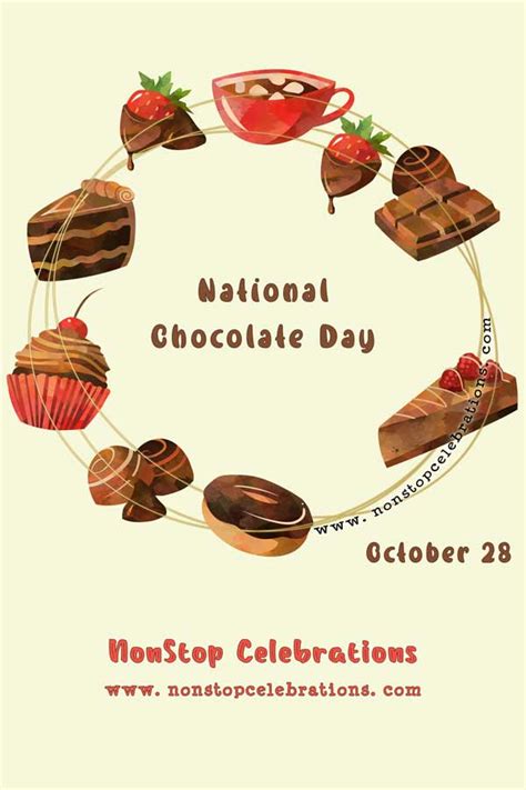 Celebrate National Chocolate Day October 28 Nonstop Celebrations