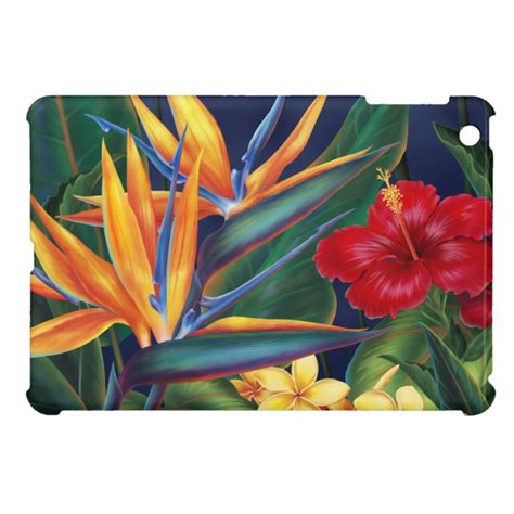 Tropical Paradise Hawaiian Ipad Mini Cases