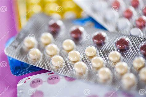 contraceptive pill prevent pregnancy contraception birth control concept stock image image of